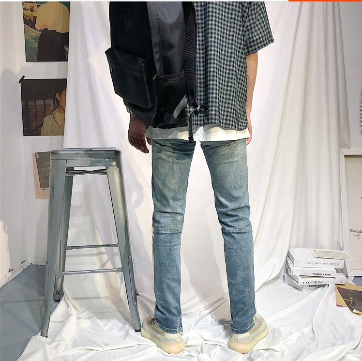 Men's White Edge Jeans Pants