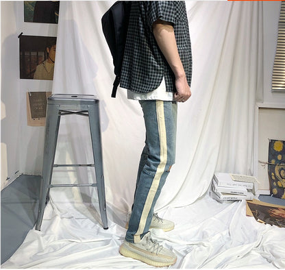 Men's White Edge Jeans Pants