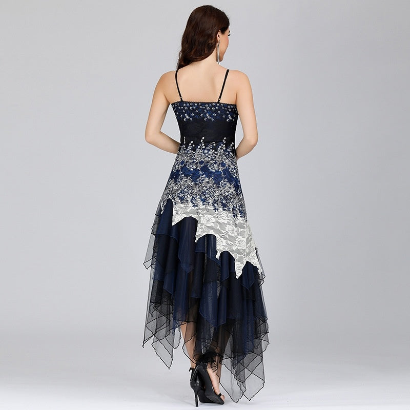 Women Rhinestones Sundress