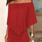 Mini Off-The-Shoulder Dress