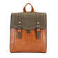 Retro Leather Backpack