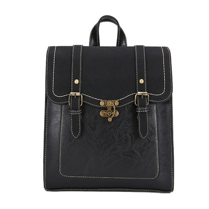 Retro Leather Backpack