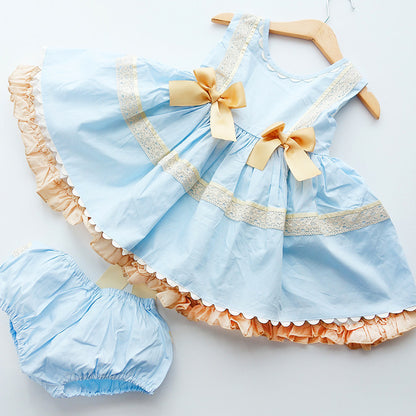 Little Girl's 2 pcs Girly Girl Dress