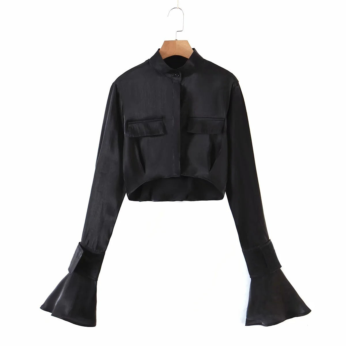 Spice Girl Satin Bandage Skirt Suit