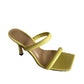 Women's Square-toe High-Heel Sandals