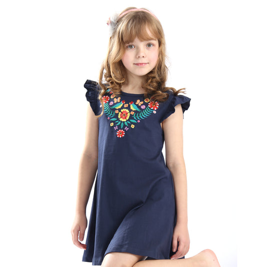 Girls' Cotton Dress