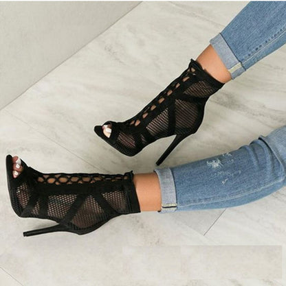 Ladies High Heels Booties