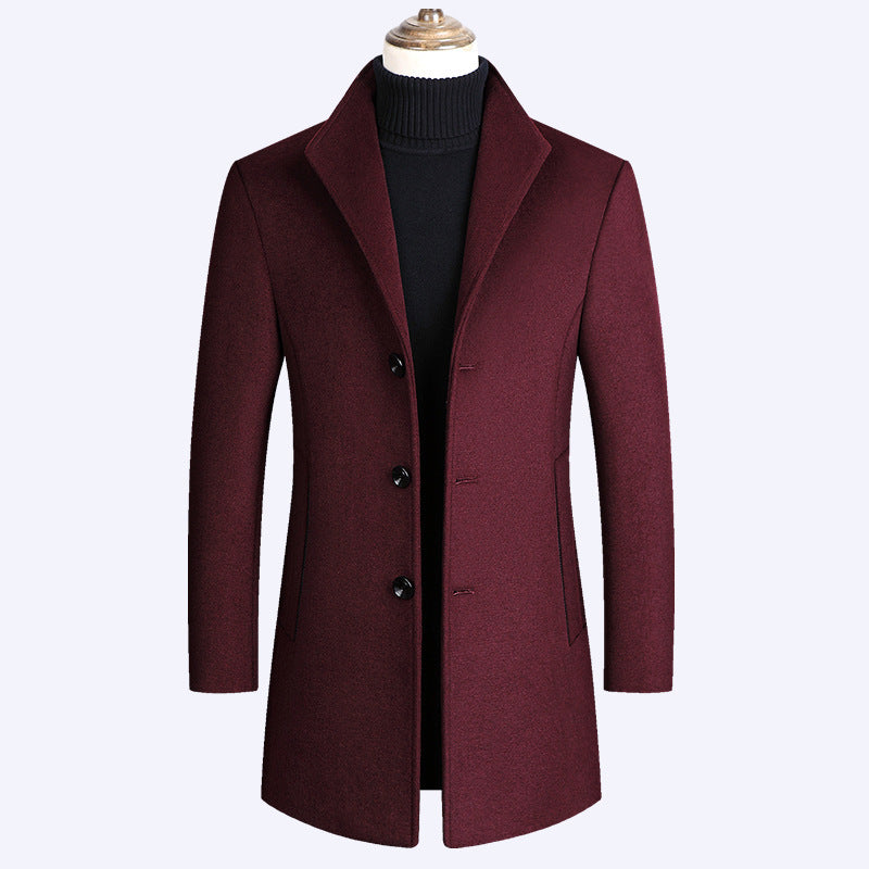 Woolen Men's  Coat