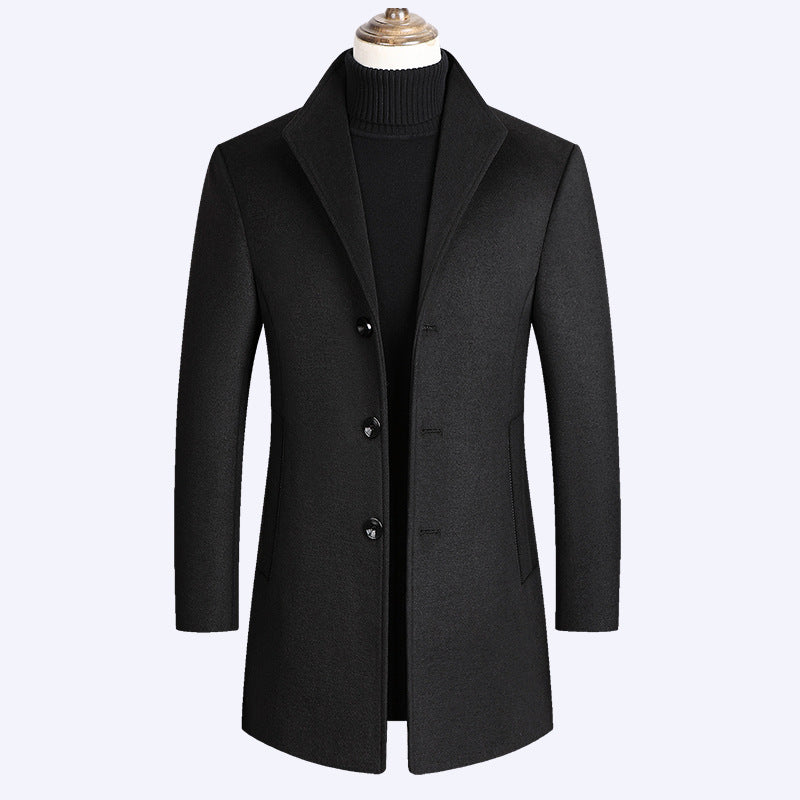Woolen Men's  Coat