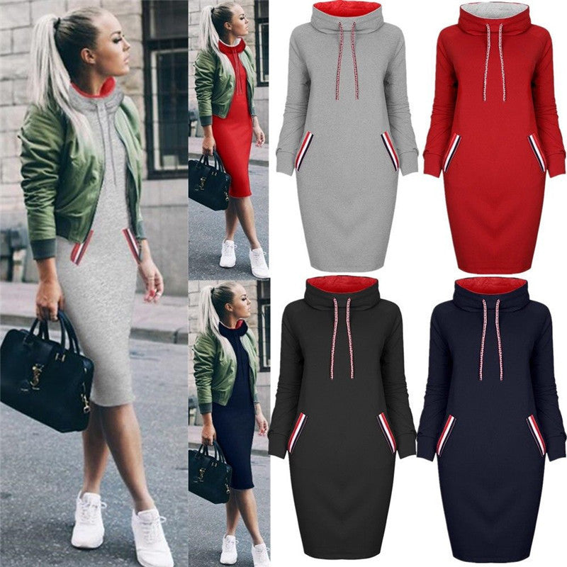 Ladies Hooded Sport Dresses
