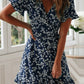 Floral One-Piece Chiffon Dress