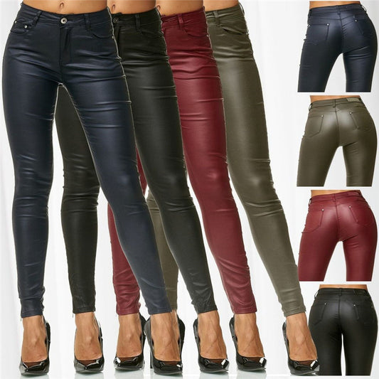 Women's Leather Pants