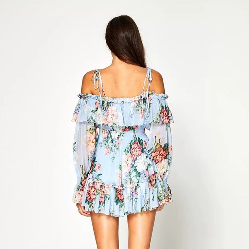 Light Luxury Floral One Piece
