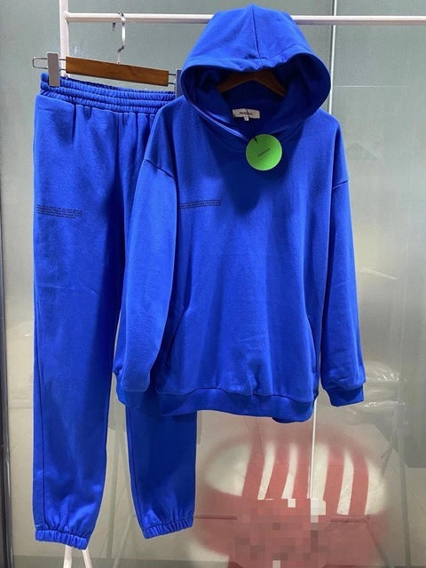 Cotton Hooded 2 Pcs Sweatsuits