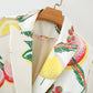 Fruit Print Suit Jacket