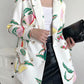 Fruit Print Suit Jacket