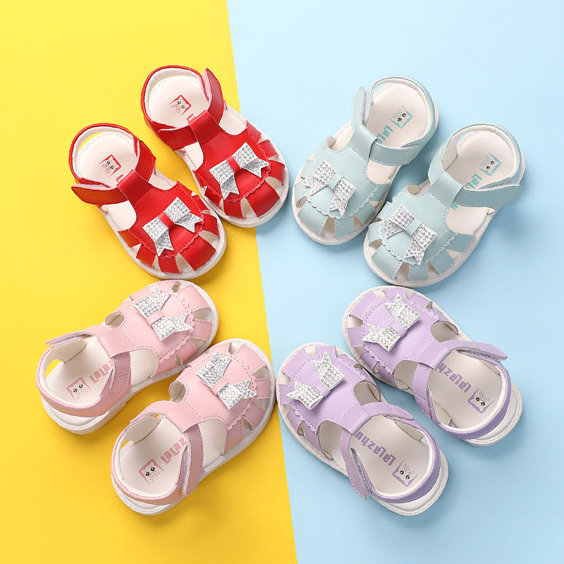 Baby Girl's Leather Sandals