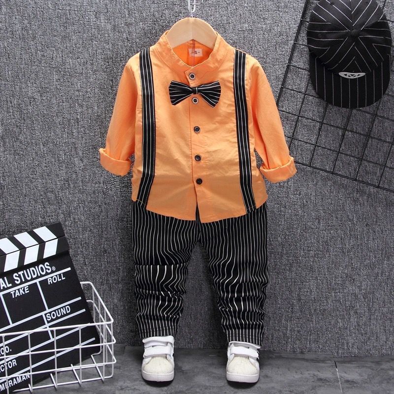 Boys  Two-piece Bow Tie Suit
