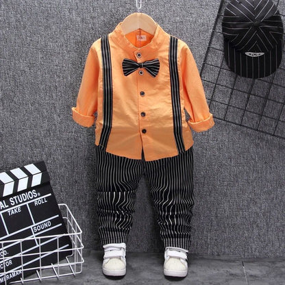 Boys  Two-piece Bow Tie Suit