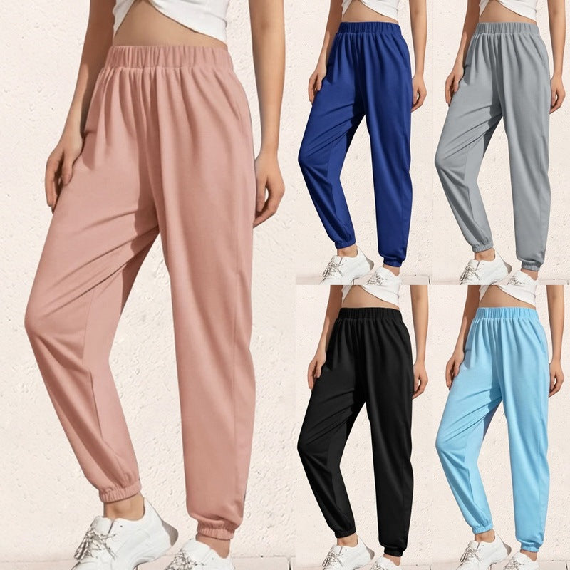 Elastic Running  Pants