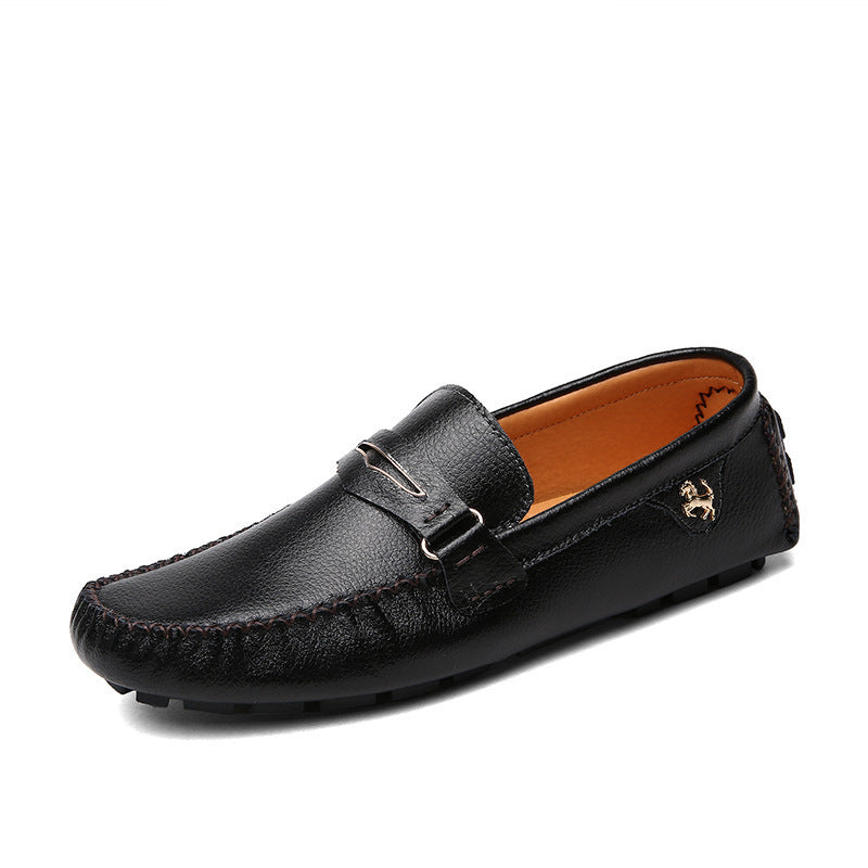 Men's Pea Leather Shoes