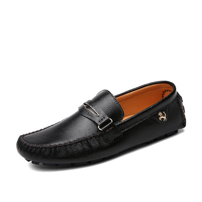 Men's Pea Leather Shoes