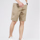 Men's Straight Khaki Shorts