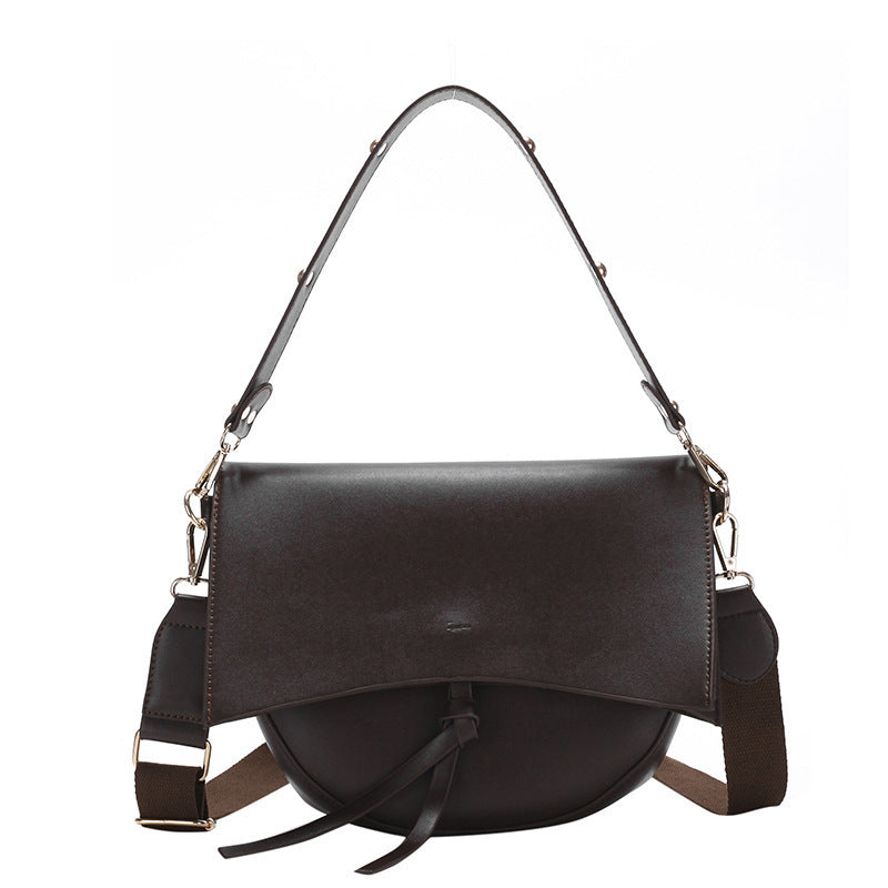 Picture In Cheek Retro Messenger Bag