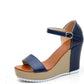 Roman Wedge Heels Sandals