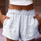 Women's Cotton Linen Shorts