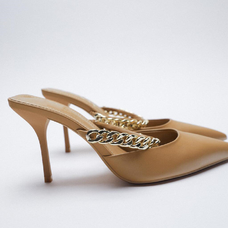 Open Back Stilettos