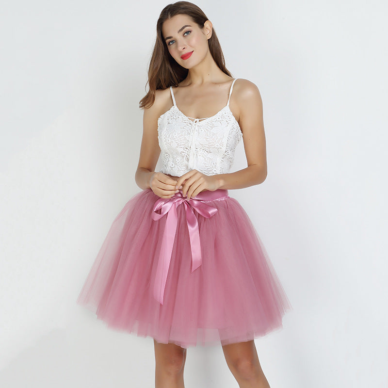 Women's Mesh Tutu Skirt