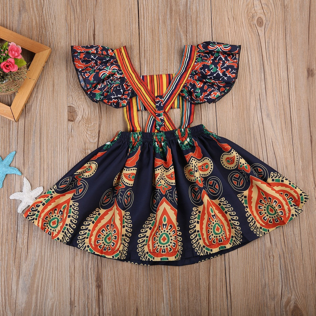 Girls Ruffle Sundress