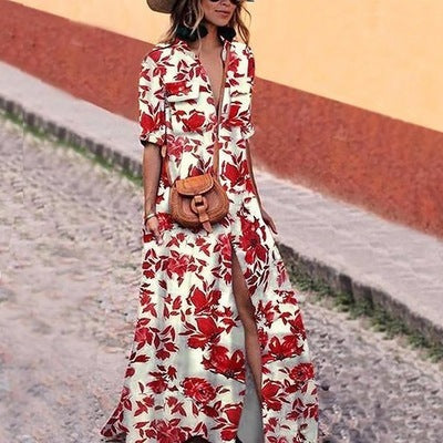 Free Spirit Long Flowing Dress