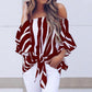 Striped Chiffon Shirt