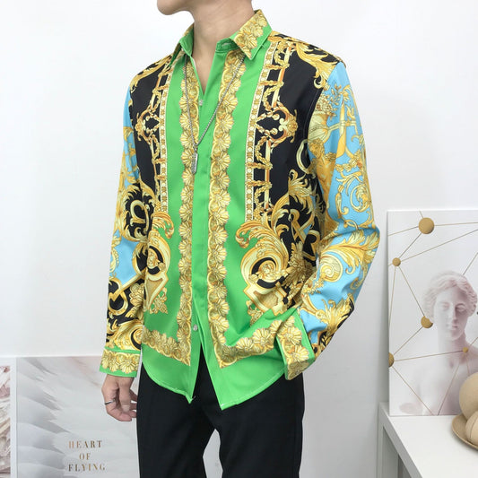 Unisex Pattern Printed Shirt