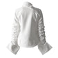 Women's Asymmetrical Pleated Shirt