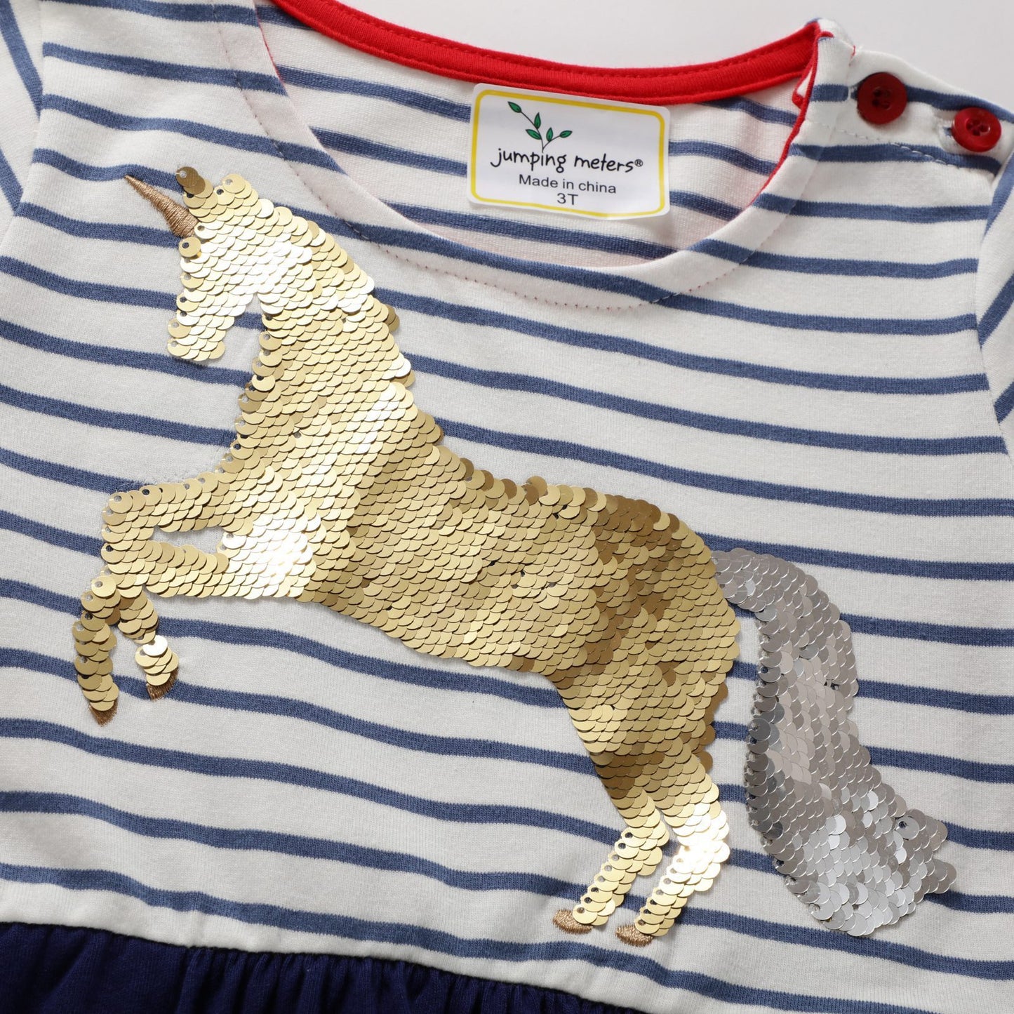 Girl's Sequin Play Date Dress