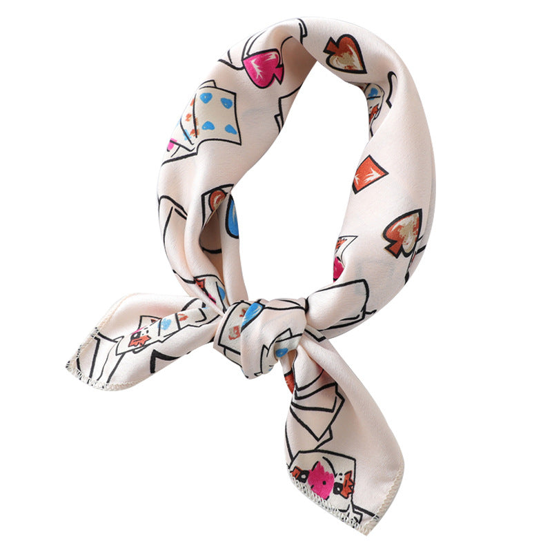 Professional Silk Hair Scarf