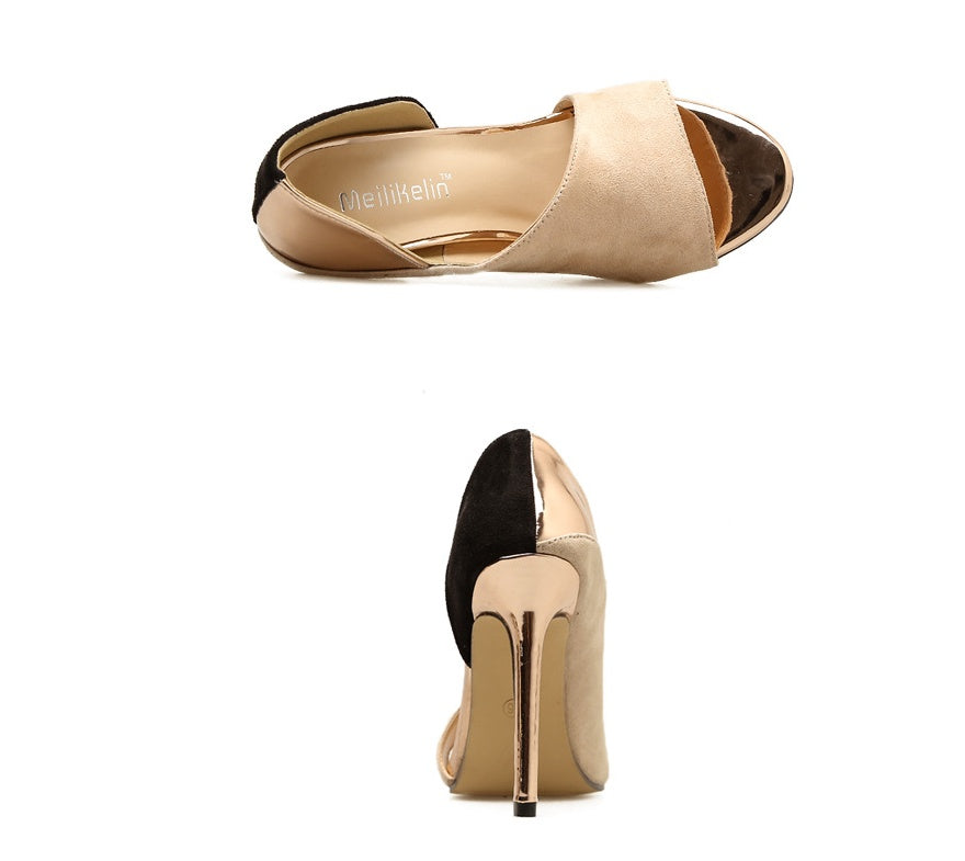 Women's Fish Mouth Sandals Stilettos
