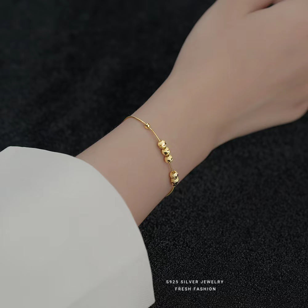 Heart-shaped Lucky Beads Bracelet / Necklace