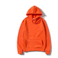 Cotton Fleece Solid Color Hoodie For Women