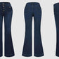 Ladies Bell Bottom Stretch Jeans