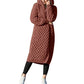 Winter Thick Warm Hooded Knitted Cardigan For Women