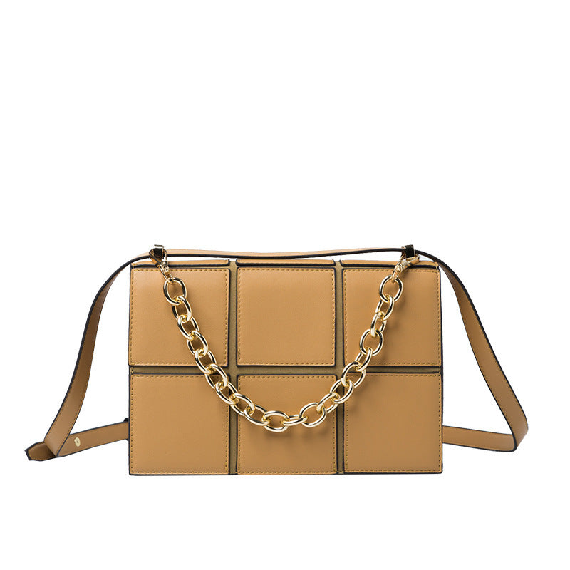 Rhombus Chain Messenger Bag