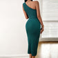 Elegant Wrap Evening Dress