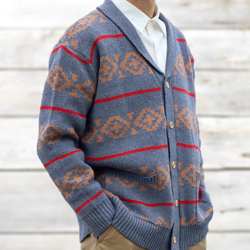 Men's Jacquard Sweater