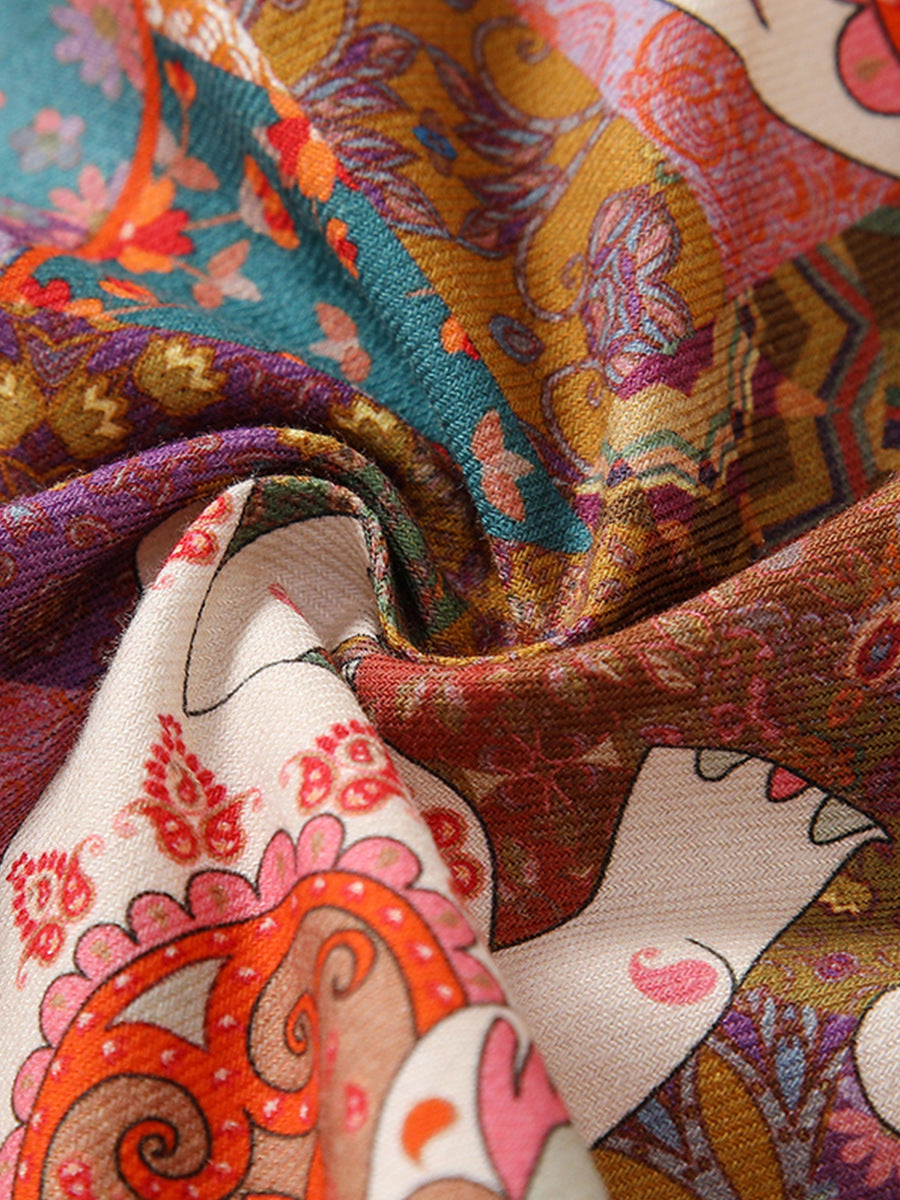 Girls' Vintage Cotton Dress