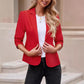 Women's Three-quarter Sleeve Suit Jacket