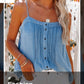 Square Neck  Denim Camisole